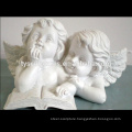 Hot sale decorative stone small statue cherub angel ornament sculptures